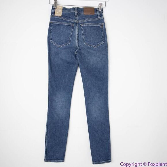 NEW Madewell 10" High-Rise Skinny Jeans in Wendover Wash: TENCEL™, 24 - Picture 7 of 16